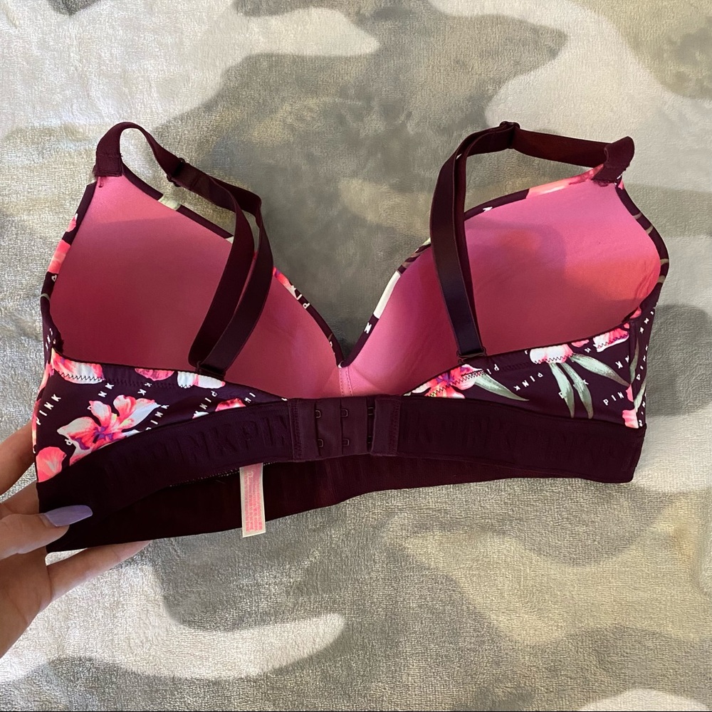 PINK Wireless T-Shirt Bra - Picture 2 of 3